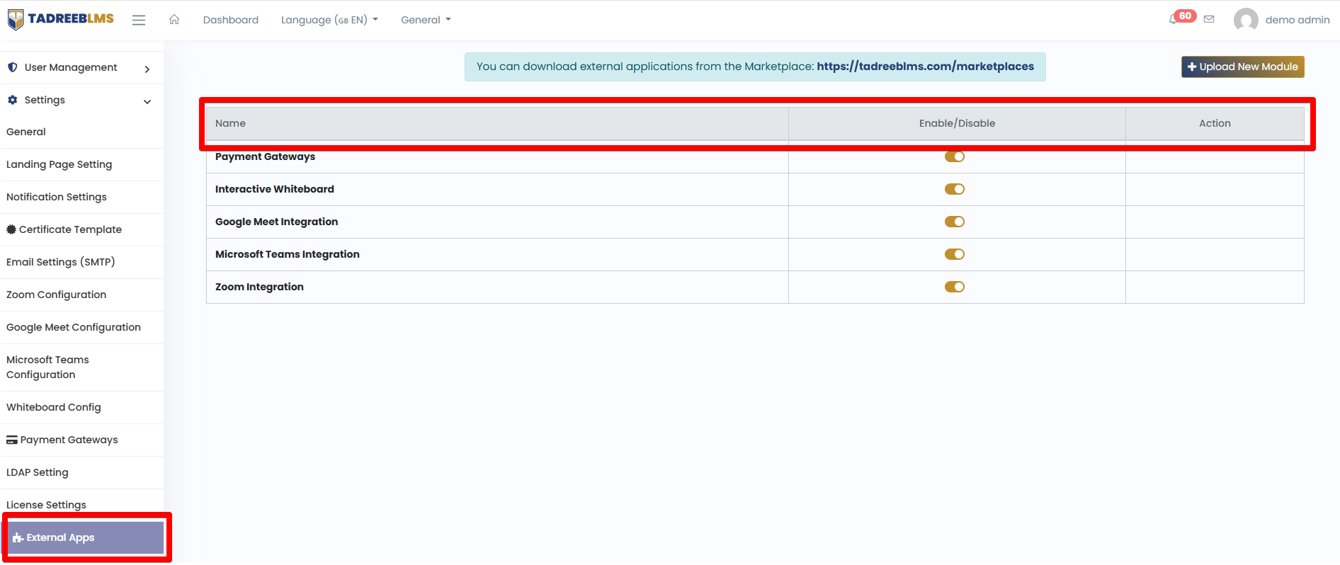 Category screenshot